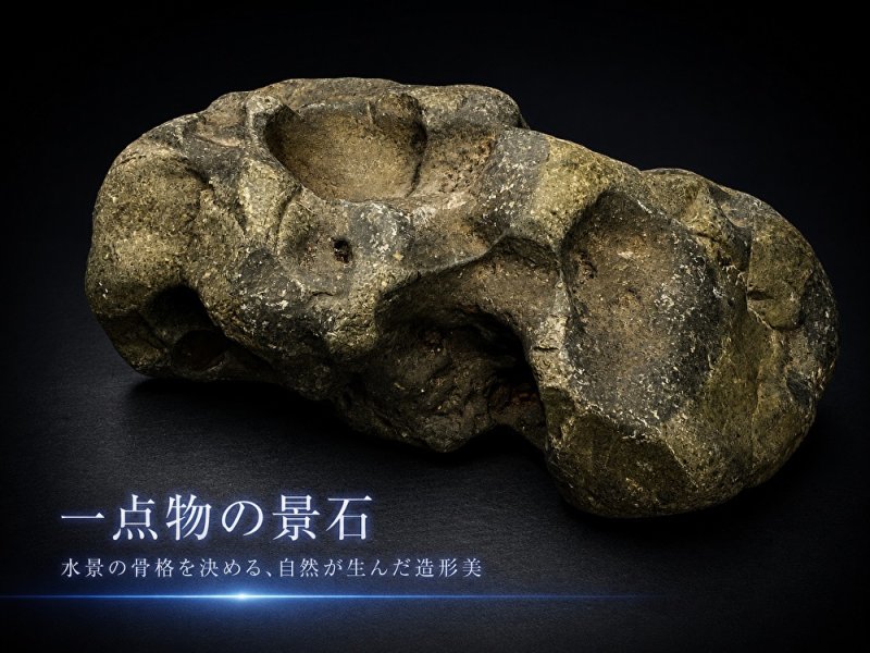 画像1: 蒼翠石｜草原水景に奥行きを作る景石セレクト販売【LINE見積り専用】 (1)